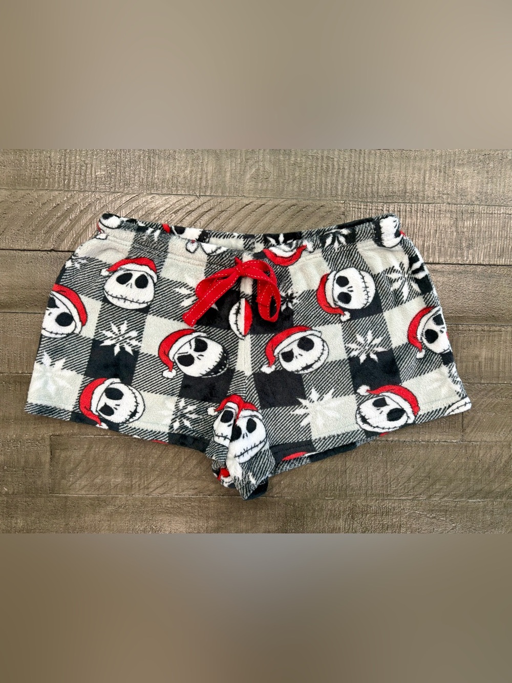 Disney The Night Before Christmas Sleep Shorts Size Small